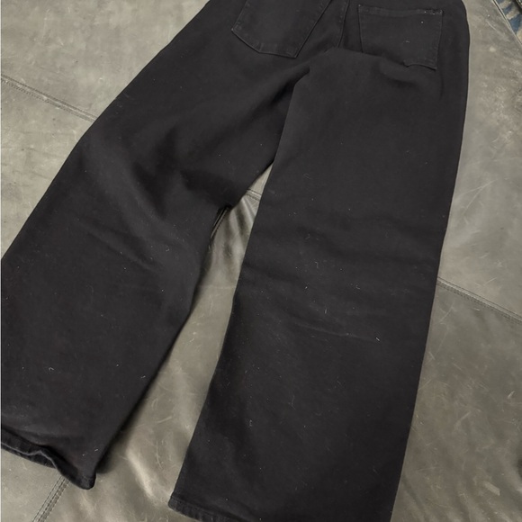 Old Navy WOW Black Flare Wide Leg Jeans - Picture 4 of 6